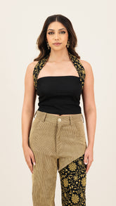 Faryal Lucknowi Strap Top